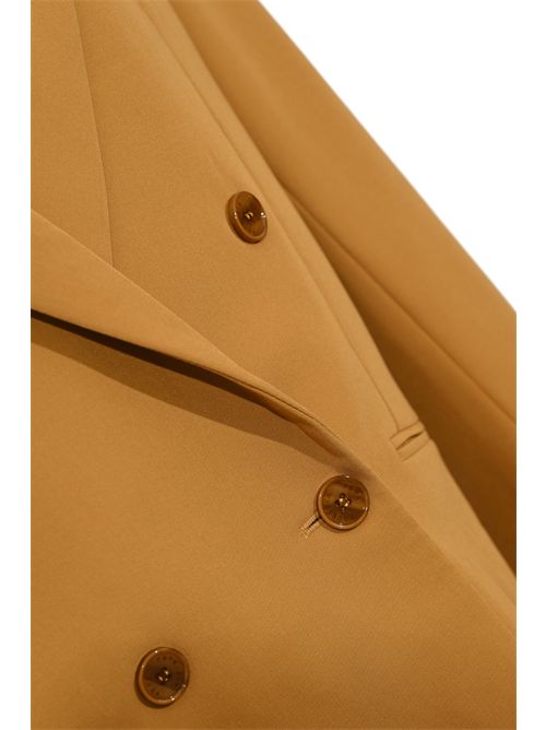 Blazer ESSENTIAL oversize doppiopetto in gabardina di misto viscosa Patrizia Pepe | 2S1543 A498B847